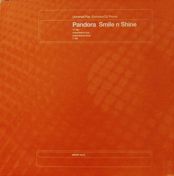 Pandora - Smile 'N' Shine | Universal (WMCST 40112) Pandora - Smile 'N' Shine | Universal (WMCST 40112)