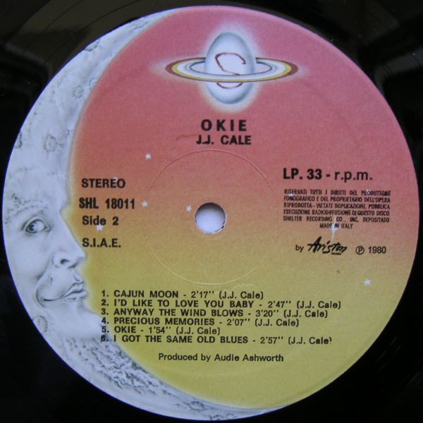 J.J. Cale - Okie | Ariston Music (SHL 18011) - 4 J.J. Cale - Okie | Ariston Music (SHL 18011) - 4