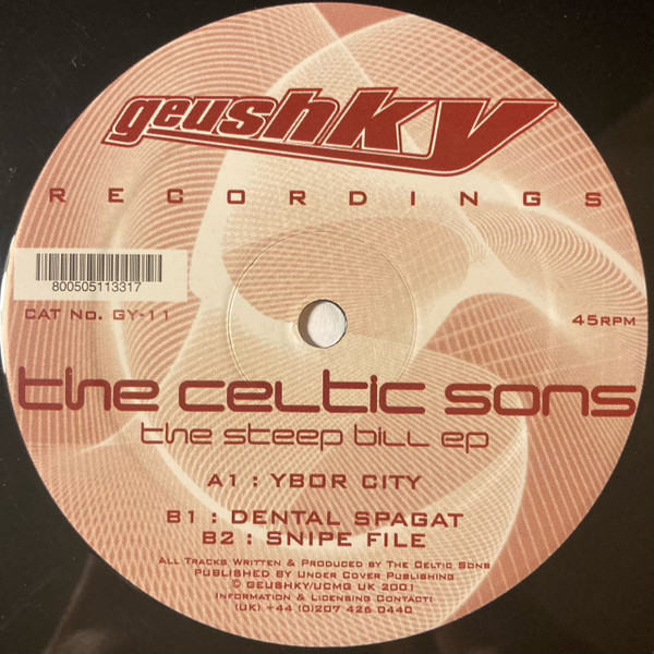 The Celtic Sons - The Steep Bill EP | Geushky (GY-11)