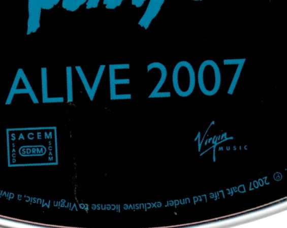 Daft Punk - Alive 2007 | Virgin Music (CDVIR 224) - 4
