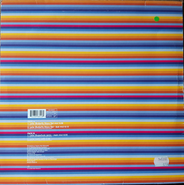 Les Negresses Vertes - Leila (Remixes) | Virgin (7243 8 96844 6 9) - 2