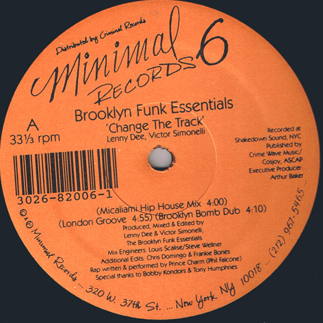 Brooklyn Funk Essentials - Change The Track | Minimal Records (6)