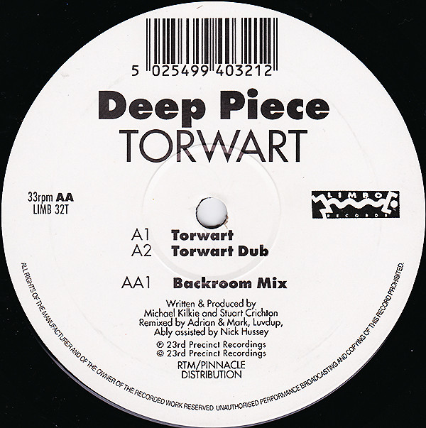 Deep Piece - Torwart | Limbo Records (LIMB 32T)