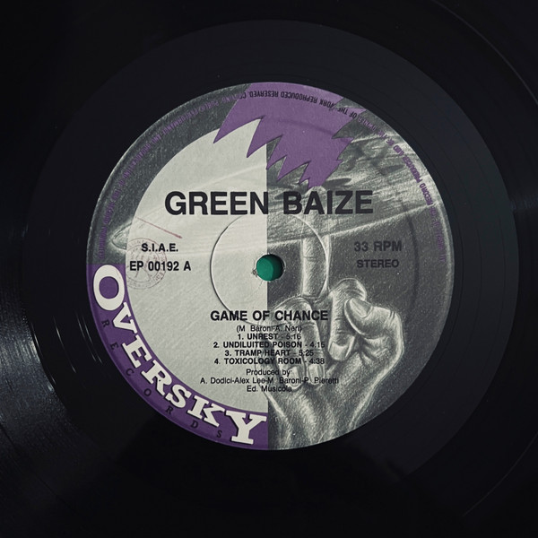 Green Baize - Game Of Chance | Oversky Records (EP 00192) - 3 Green Baize - Game Of Chance | Oversky Records (EP 00192) - 3
