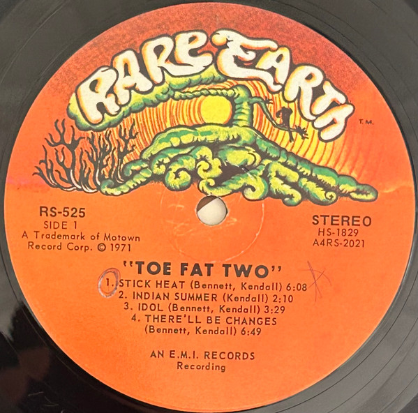 Toe Fat - Two | Rare Earth (RS525) - 3