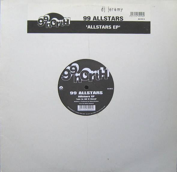 99 Allstars - Allstars EP | 99 North (99 NTH 5)