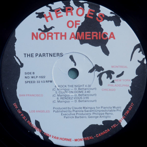 Partners - We're Gonna Fly High [Vinyl] | Heroes Of North America (WLP 1022) - 4