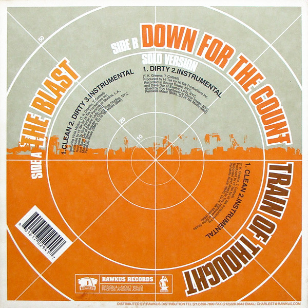 Talib Kweli & Hi-Tek : Reflection Eternal - The Blast | Rawkus (RWK 294) - 2