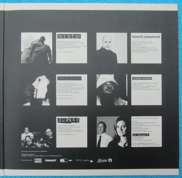 Various - Das Drehmoment  5th Anniversary Compilation "Vol 1" | Das Drehmoment (das drehmoment 005) - 3