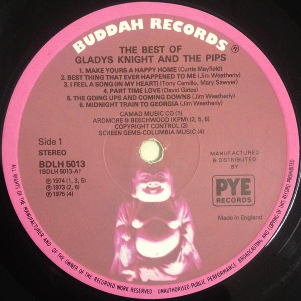 Gladys Knight And The Pips - The Best Of Gladys Knight & The Pips | Buddah Records (BDLH 5013) - 3 Gladys Knight And The Pips - The Best Of Gladys Knight & The Pips | Buddah Records (BDLH 5013) - 3