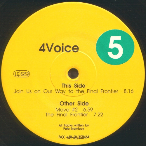 4Voice - 4Voice 5 | Fax +49-69/450464 (PK 08/77)