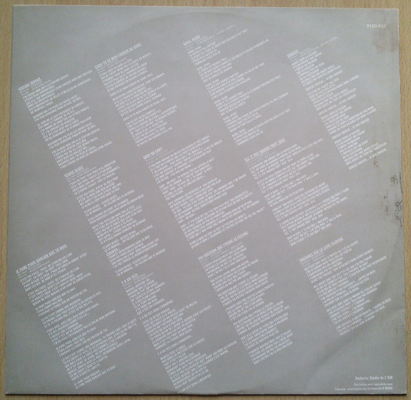 Alain Bashung - Roulette Russe | Philips (9120 427) - 5