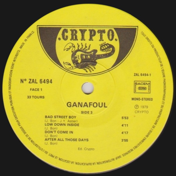 Ganafoul - Side 3 | Crypto (ZAL 6494) - 3