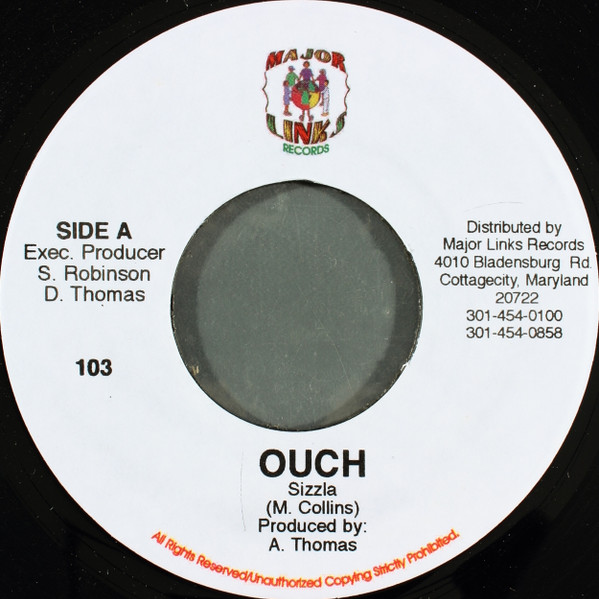 Sizzla - Ouch | Major Links Records (103)