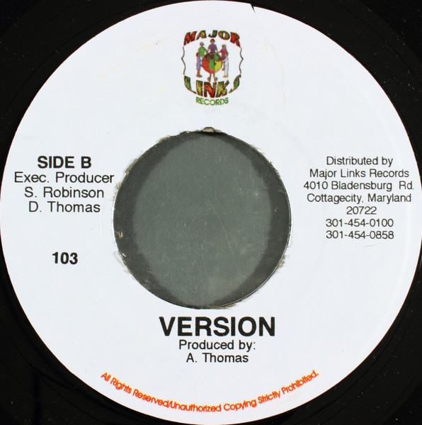 Sizzla - Ouch | Major Links Records (103) - 2