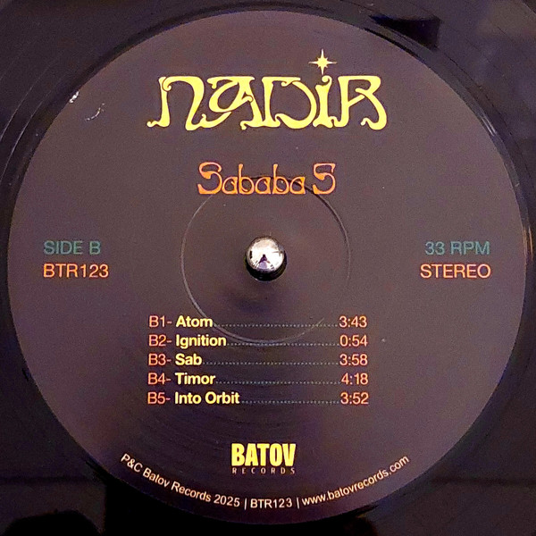 Sababa 5 - Nadir | Batov Records (BTR123) - 4