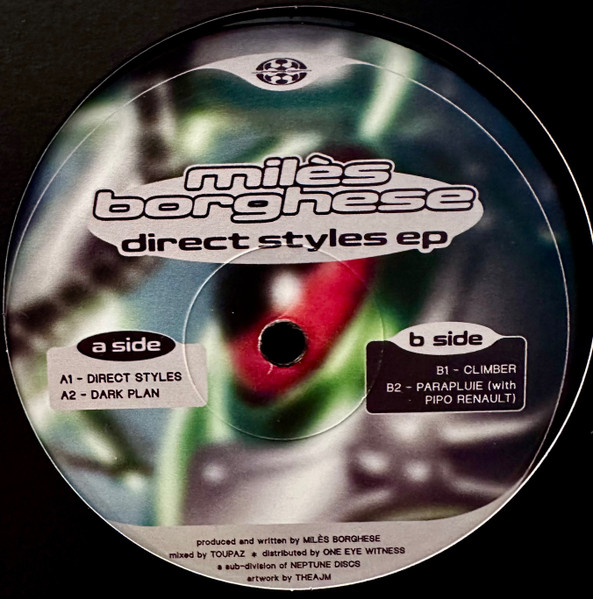 Milès Borghese - Direct Styles EP | Jupiter's Depth (JD002)