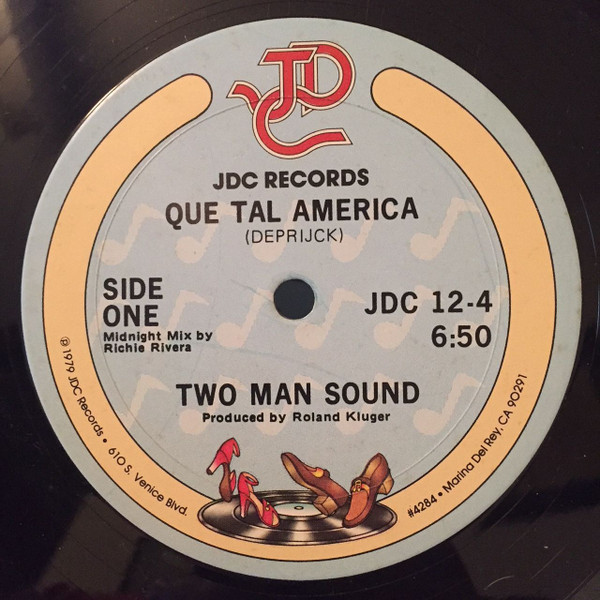 Two Man Sound - Que Tal America | JDC Records (JDC 12-4) - 2