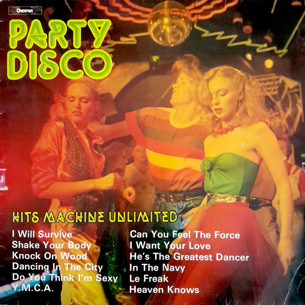 Hits Machine Unlimited - Party Disco | Chevron (CHVL 158) - main