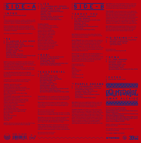 Omar Alcaide - Equxtorial | Say It Loud Records (SILR014) - 2 Omar Alcaide - Equxtorial | Say It Loud Records (SILR014) - 2