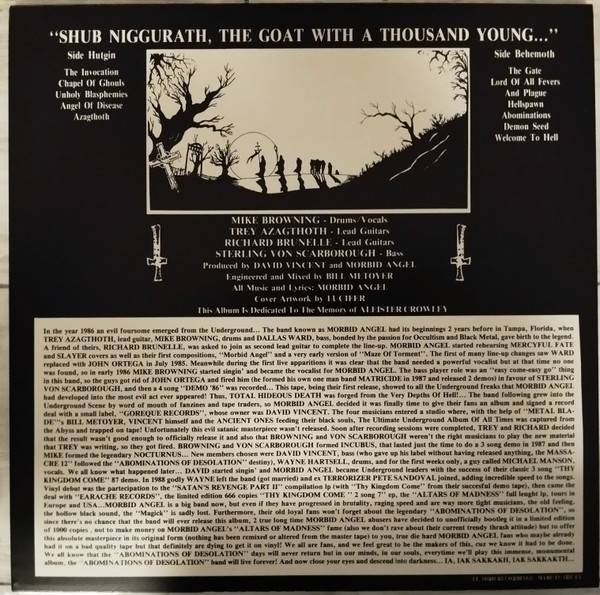 Morbid Angel - Abominations Of Desolation | EL TORO RECORDINGS / Unofficial (ELTO8) - 2 Morbid Angel - Abominations Of Desolation | EL TORO RECORDINGS / Unofficial (ELTO8) - 2