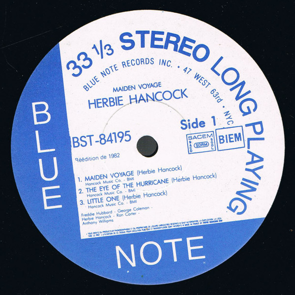Herbie Hancock - Maiden Voyage | Blue Note (BST 84195) - 4