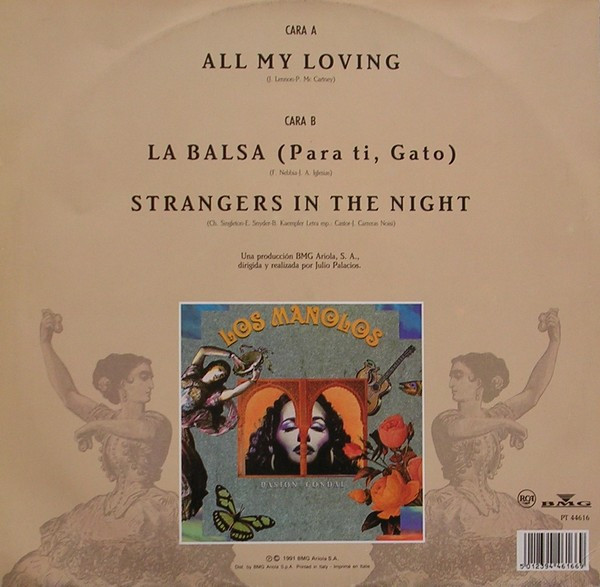Los Manolos - All My Loving | RCA (PT 44616) Los Manolos - All My Loving | RCA (PT 44616)