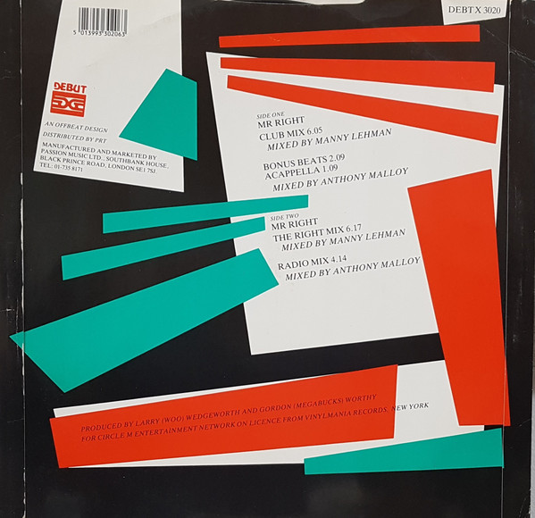 Eleanore Mills - Mr. Right | Debut (DEBTX 3020) - 2