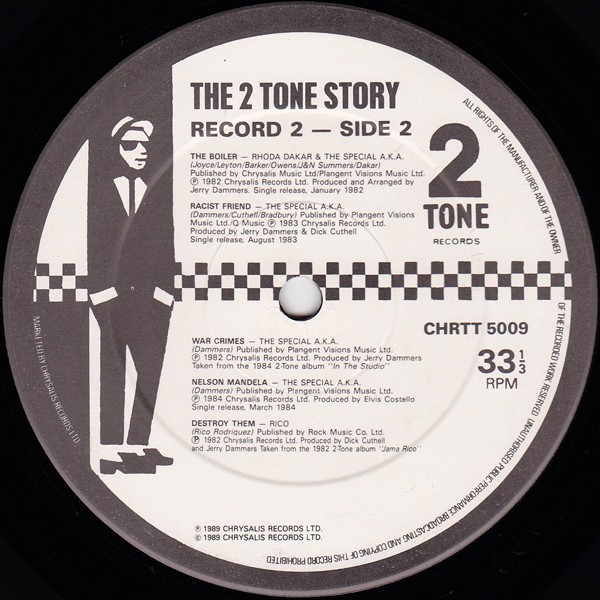 Various - The 2 Tone Story | Chrysalis (CHR TT 5009) - 6