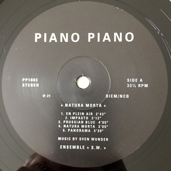 Sven Wunder - Natura Morta | Piano Piano (PP1003) - 3 Sven Wunder - Natura Morta | Piano Piano (PP1003) - 3