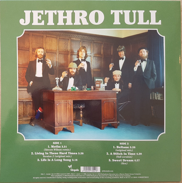 Jethro Tull - Moths | Chrysalis (0190295730413) - 2