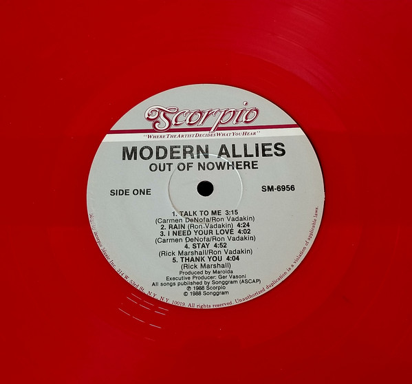 Modern Allies - Out Of Nowhere | Scorpio (SM-6956) - 4