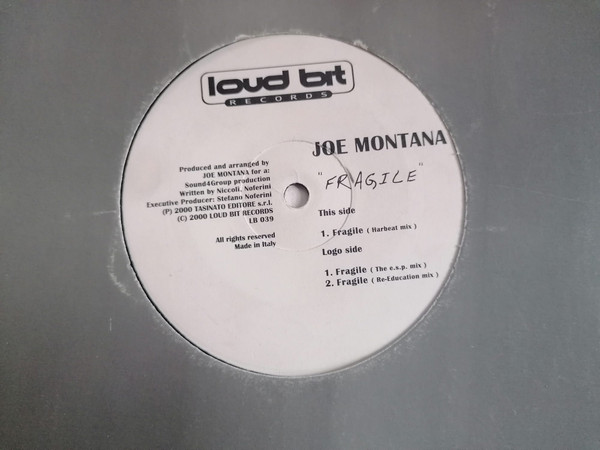 Joe Montana - Fragile | Loud Bit Records (LB 039) - 3