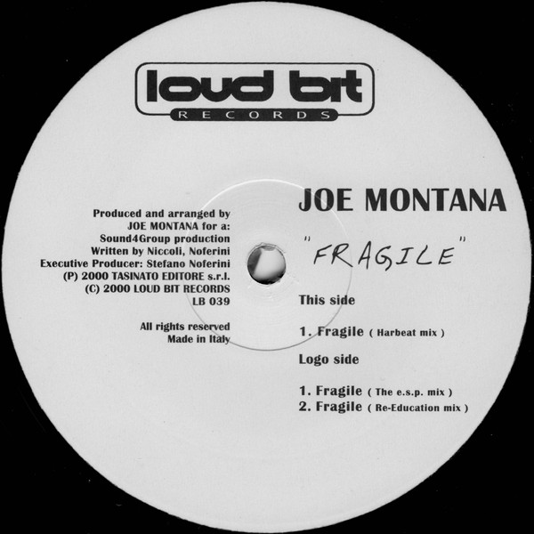 Joe Montana - Fragile | Loud Bit Records (LB 039) - main