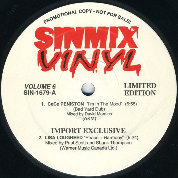 Various - Sinmix Volume 6 | Sinmix Vinyl (SIN-1679) Various - Sinmix Volume 6 | Sinmix Vinyl (SIN-1679)