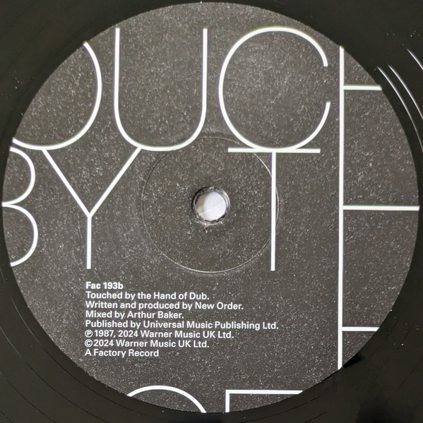 New Order - Touched By The Hand Of God | Factory (Fac 193) - 4 New Order - Touched By The Hand Of God | Factory (Fac 193) - 4