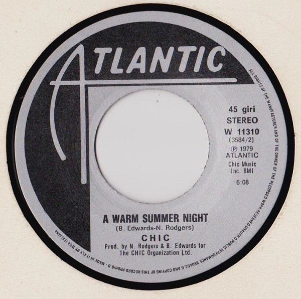 Chic - Good Times | Atlantic (W 11310) - 4