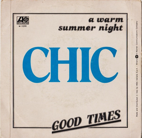 Chic - Good Times | Atlantic (W 11310) - 2
