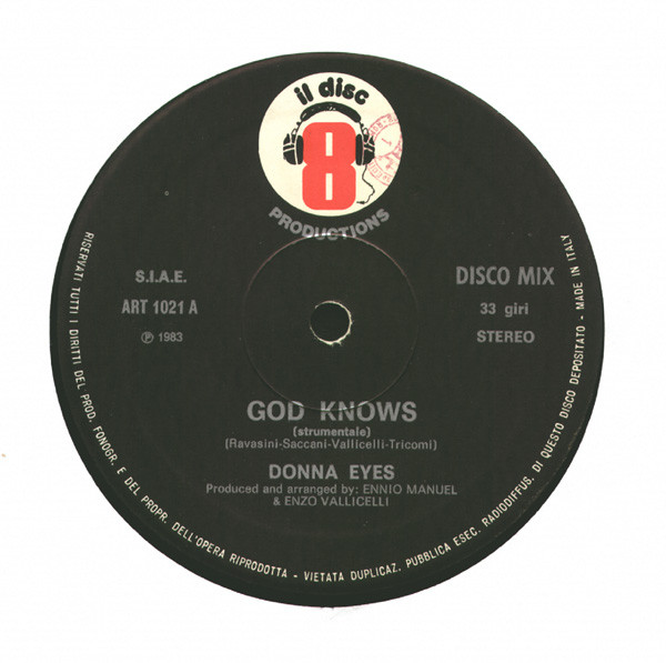 Donna Eyes - God Knows | Il Discotto Productions (ART 1021) - 3 Donna Eyes - God Knows | Il Discotto Productions (ART 1021) - 3