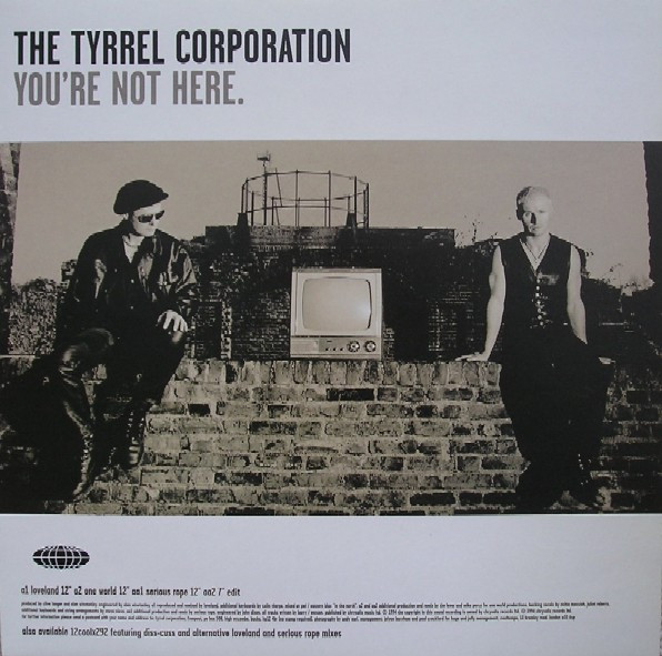 The Tyrrel Corporation - You're Not Here | Cooltempo (12cool292) - main