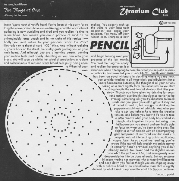 The Minneapolis Uranium Club - Two Things At Once (Again) | Strange Lords LLC (PEN-001) - main