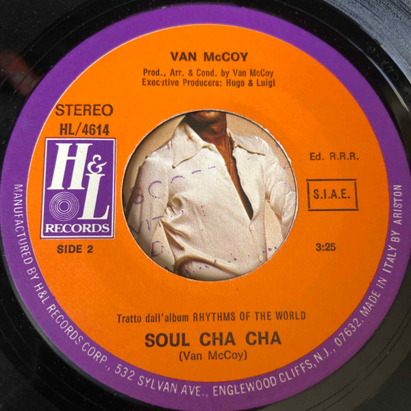 Van McCoy - Rhythms Of The World / Soul Cha Cha | H & L Records (HL/4614) - 4