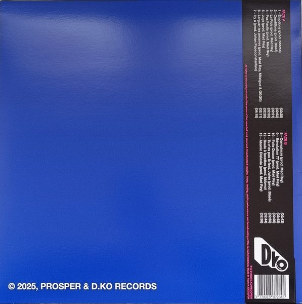 Prosper - Sélavy | D.KO Records (DKOLP09) - 2 Prosper - Sélavy | D.KO Records (DKOLP09) - 2