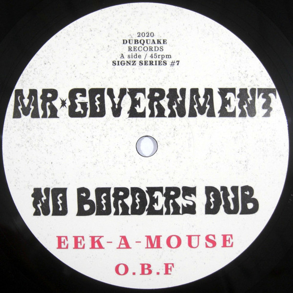 O.B.F. & Eek-A-Mouse - Signz Series #7 | Dubquake Records (OBFREC1217) - 4