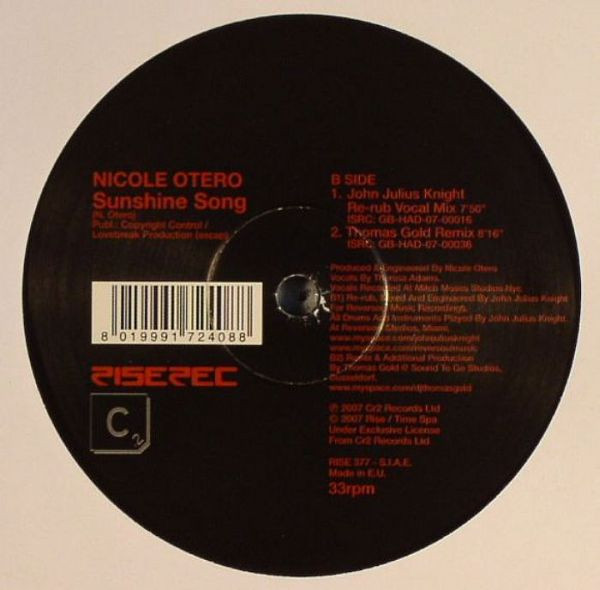 Nicole Otero - Sunshine Song | Rise (RISE 377)