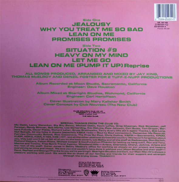 Club Nouveau - Life, Love & Pain | Warner Bros. Records (WX 100) Club Nouveau - Life, Love & Pain | Warner Bros. Records (WX 100)