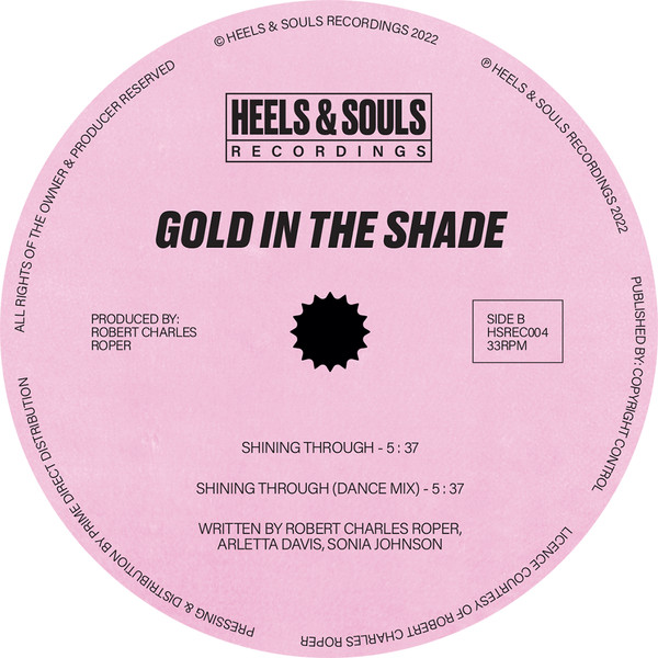 Gold In The Shade - Over You / Shining Through | Heels & Souls Recordings (HSREC004)