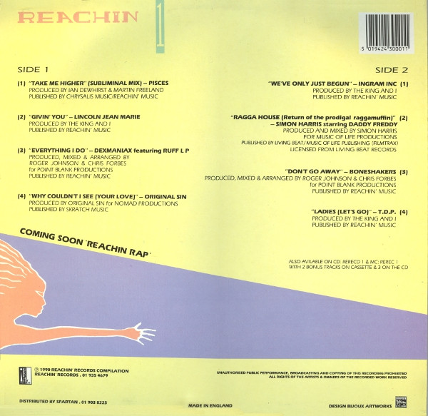 Various - Reachin 1 - The 90's Ultimate Rave Collection | Reachin Records (RERE 1) - 2 Various - Reachin 1 - The 90's Ultimate Rave Collection | Reachin Records (RERE 1) - 2