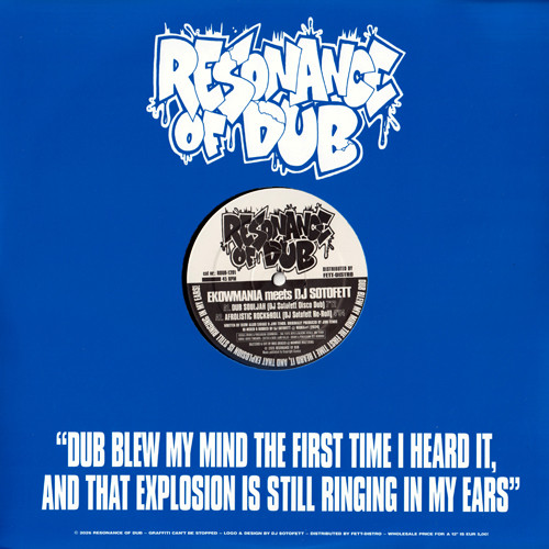 Ekowmania meets DJ Sotofett - Dub Souljah | Resonance of Dub (RDUB-1201) - main