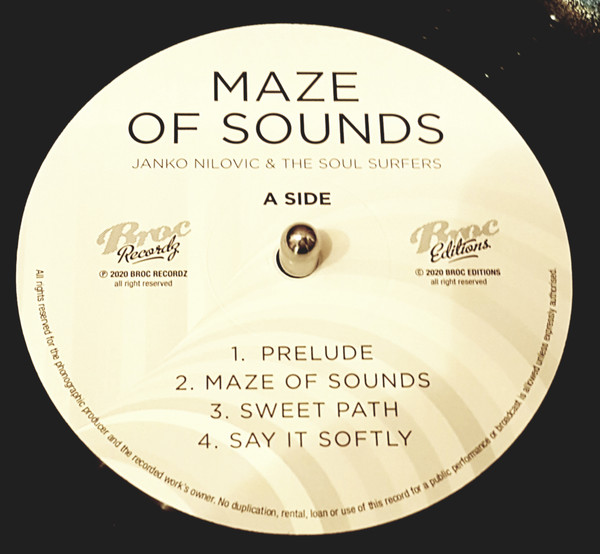 Janko Nilovic & The Soul Surfers - Maze Of Sounds | Broc Recordz (mos002) - 2